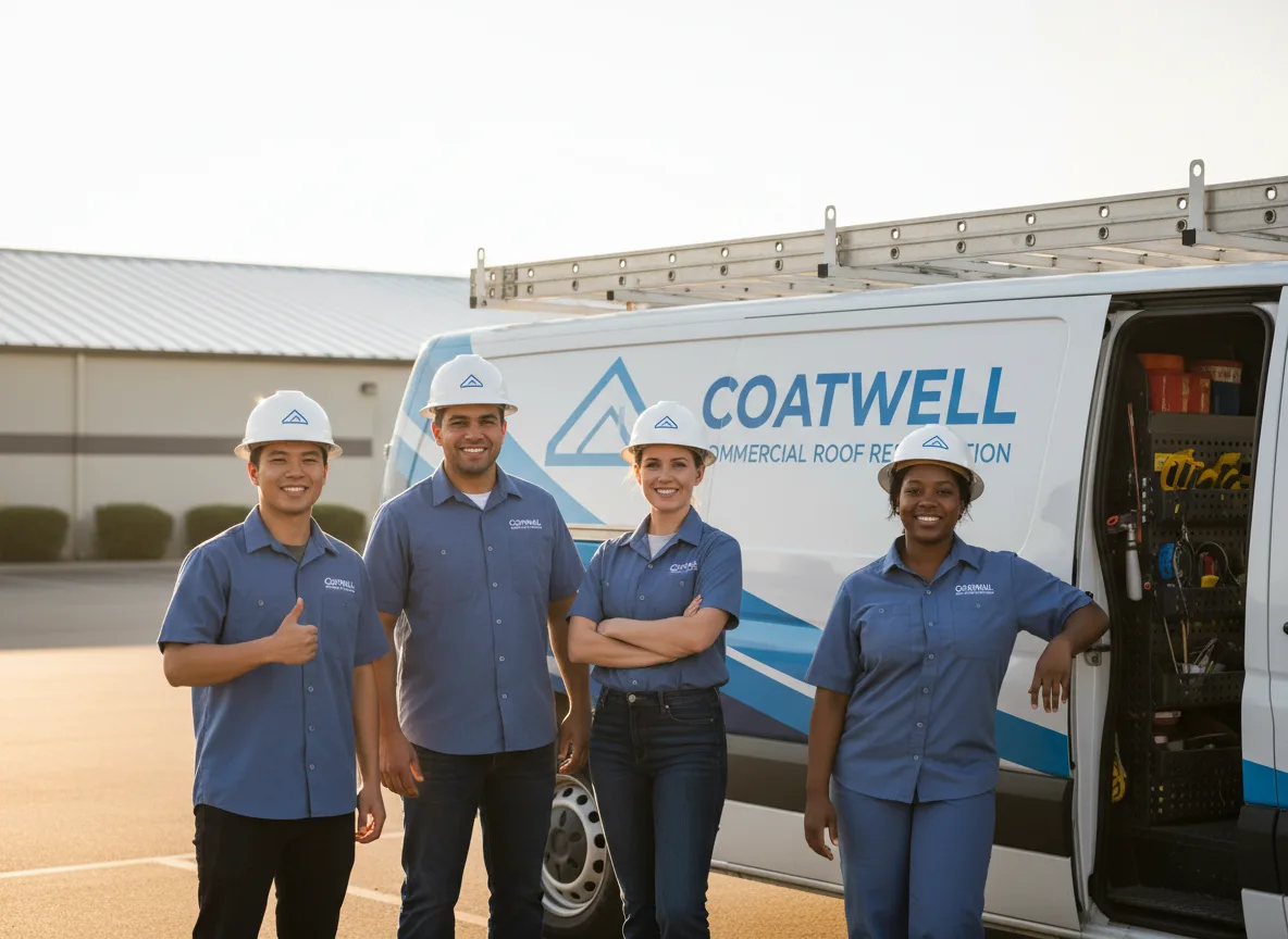 Commercial roof coating company in Timberlake, NC